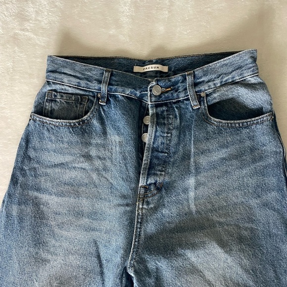 PacSun High Rise Straight busted knee - Picture 4 of 10